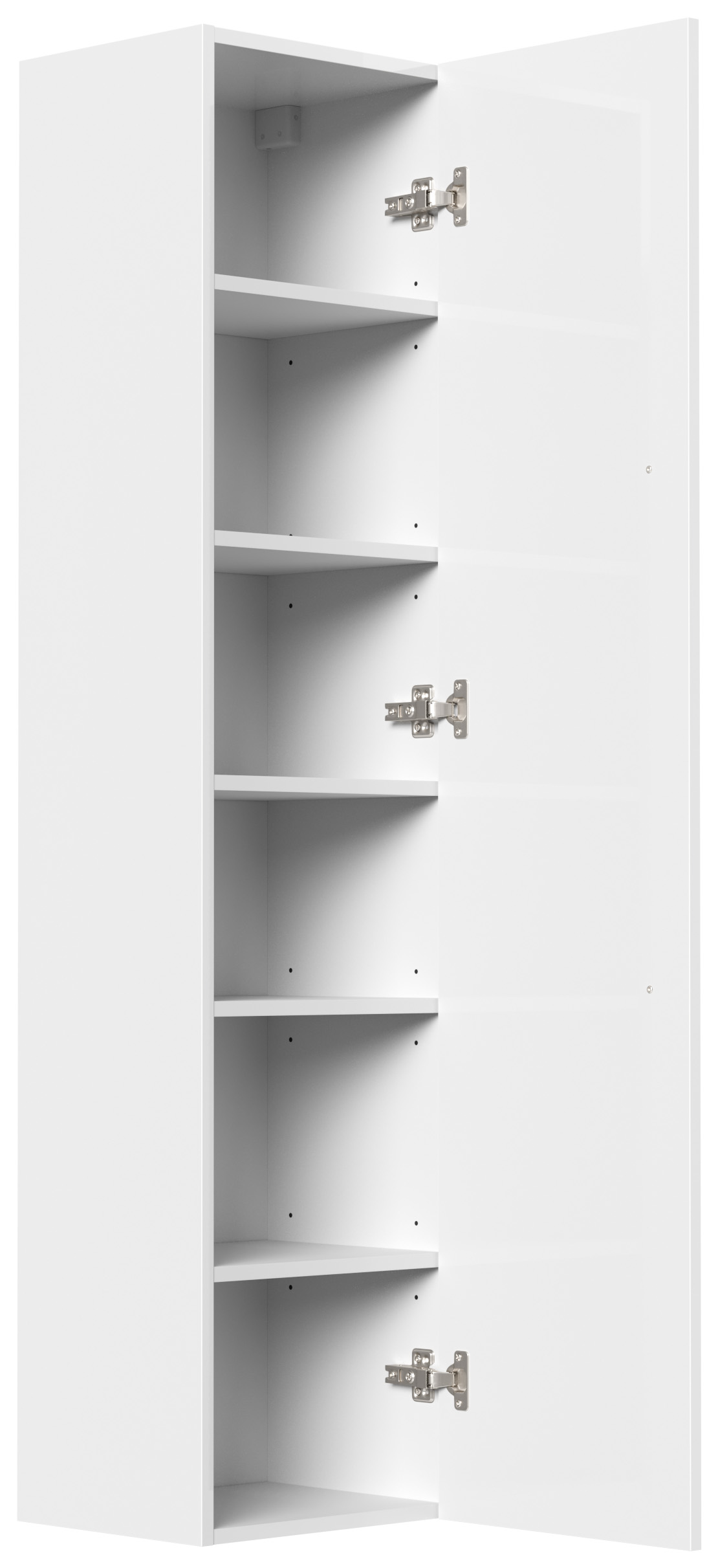 Badmöbelset Helios 5-teilig Spiegelschrank Hoch- Seiten- Midischrank eiche gold