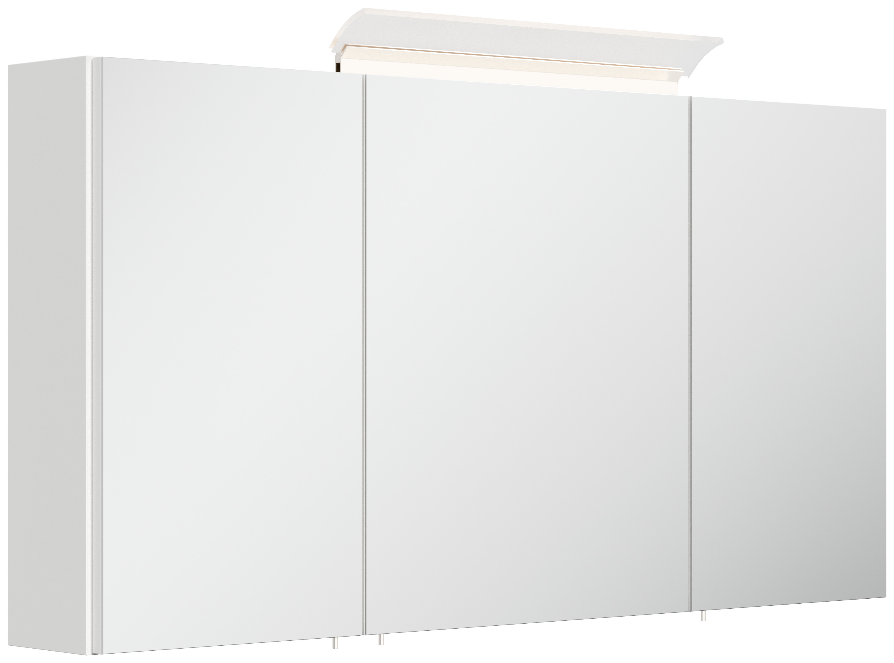 Badmöbelset Helios 5-teilig Spiegelschrank Hoch- Seiten- Midischrank eiche gold