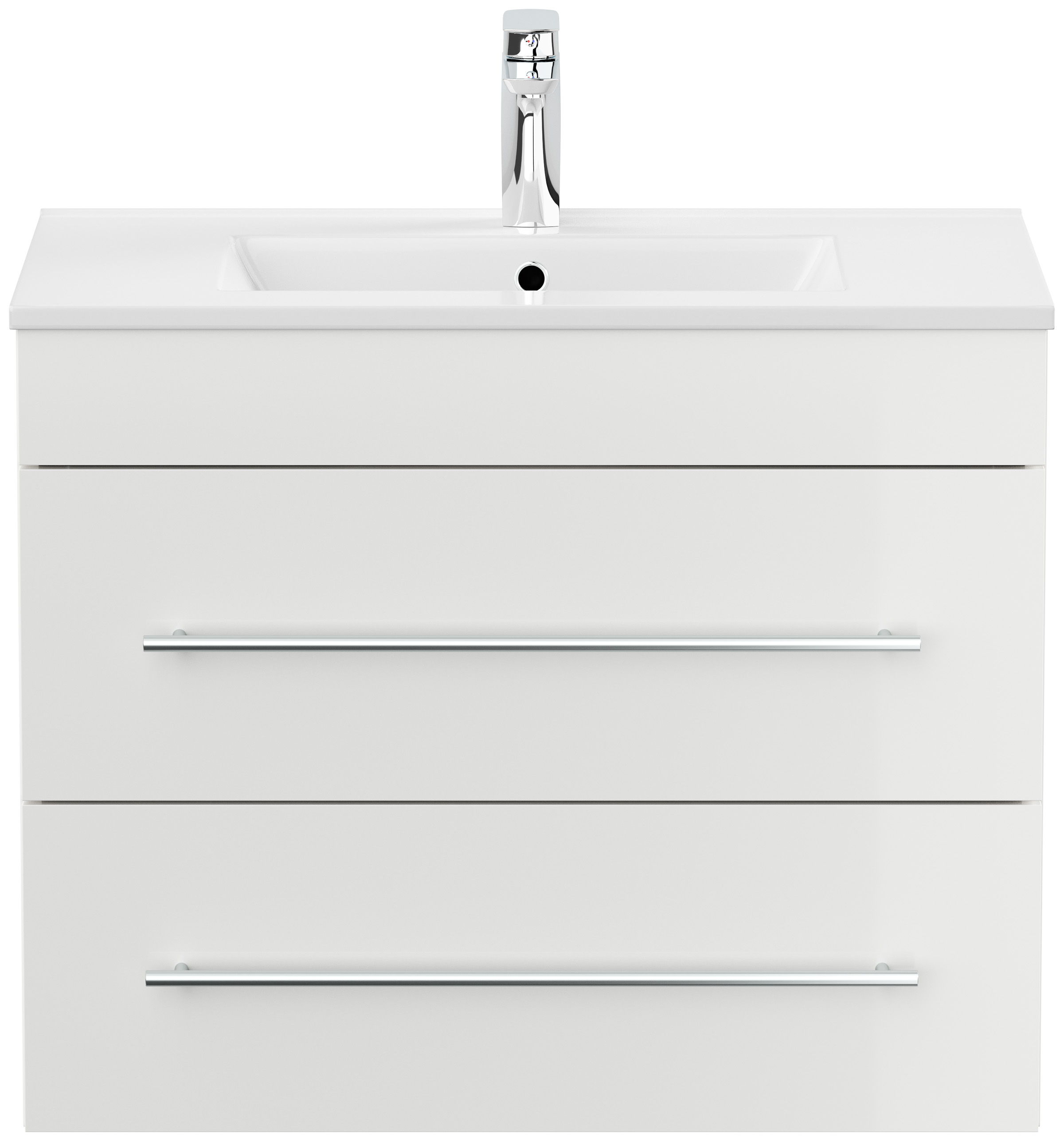 Badmöbel Casa Infinity 750 SoftClose weiss hochglanz