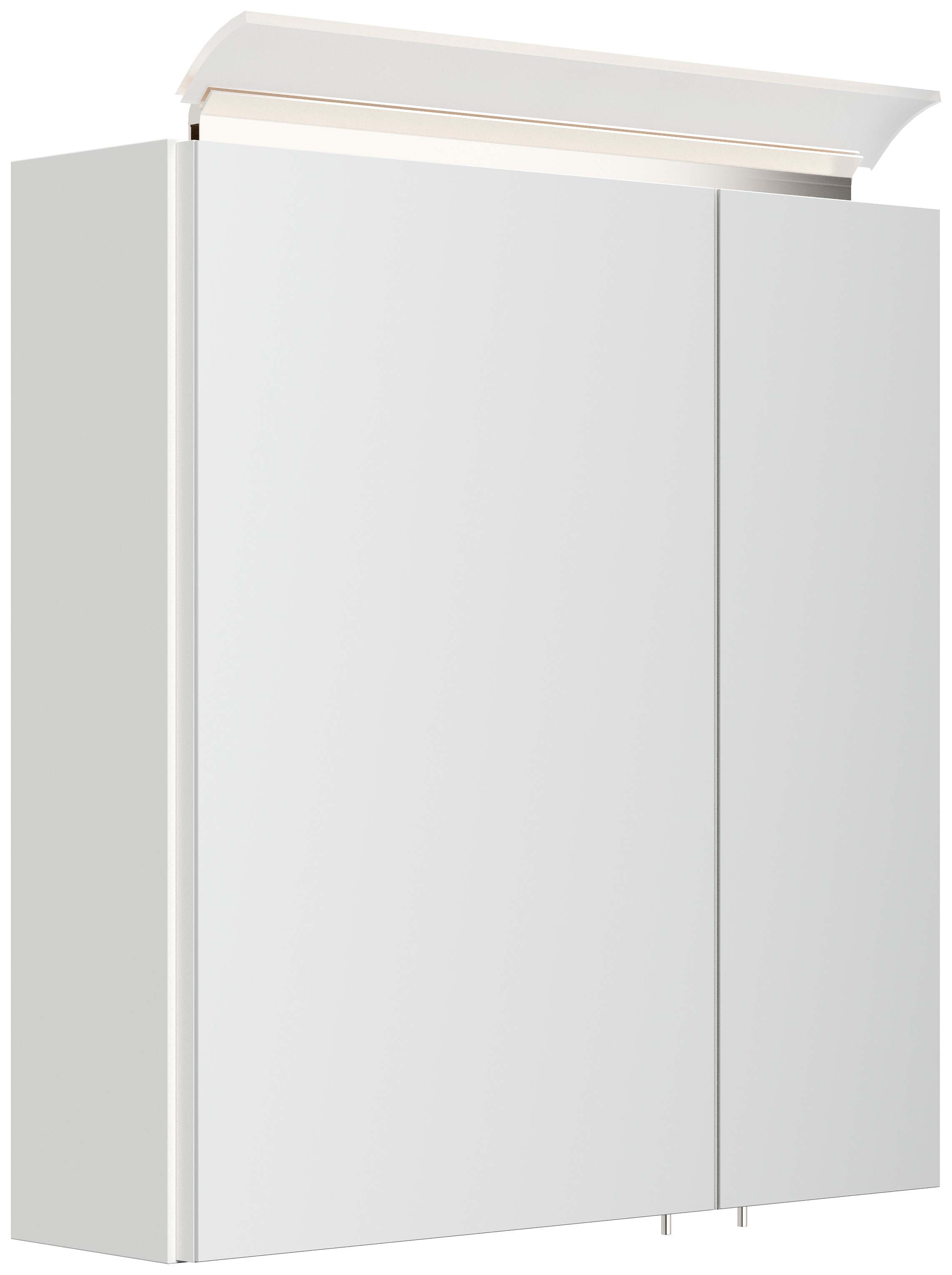 Badmöbelset Taifun 150cm 5tlg mit 2x Spiegelschrank & 2x Seitenschrank eiche
